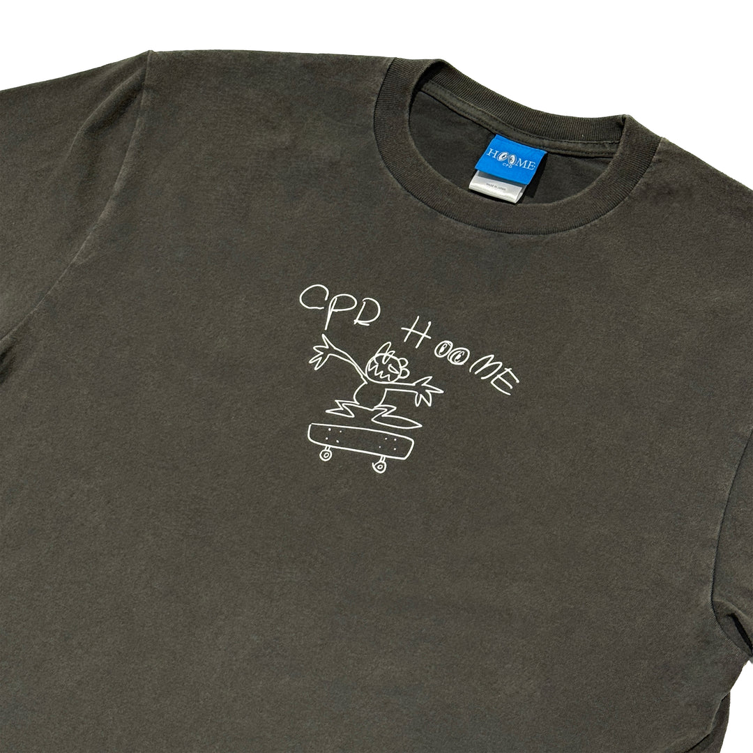 SKATER TEE / Vintage Black