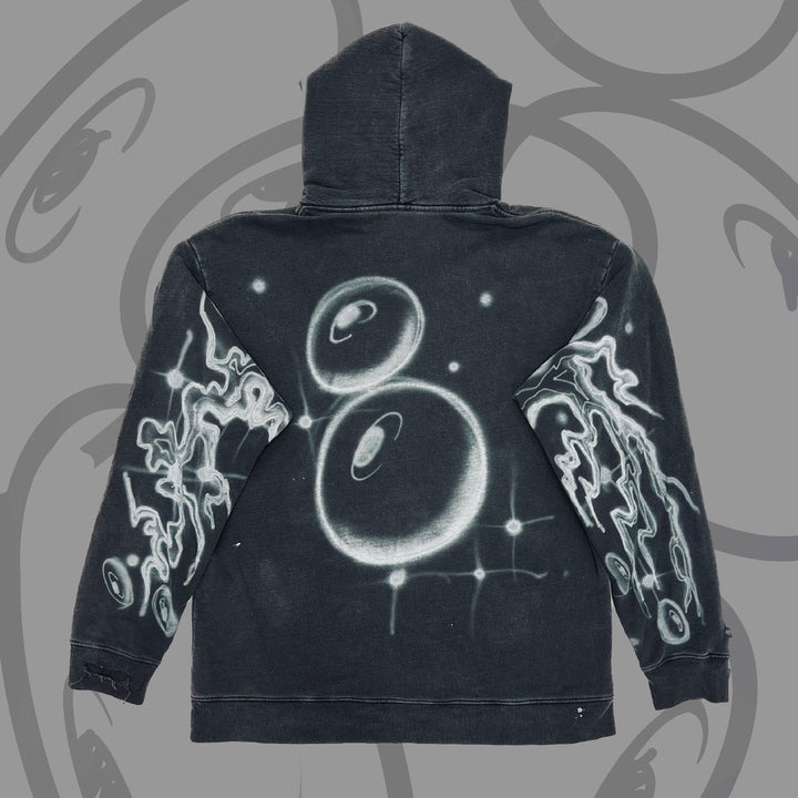 Pine tree pattern hoodie 