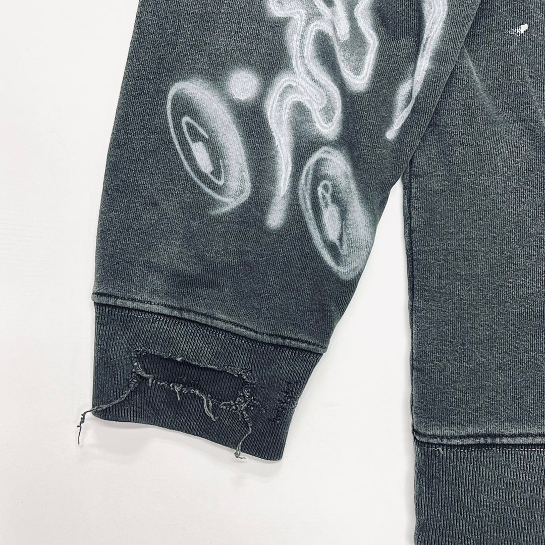 Pine tree pattern hoodie 