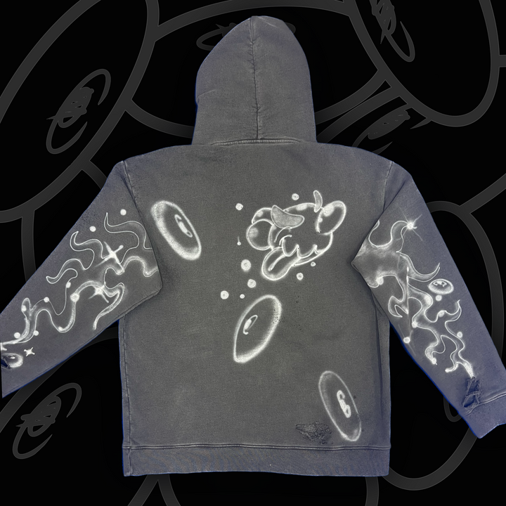 Pine tree pattern hoodie 